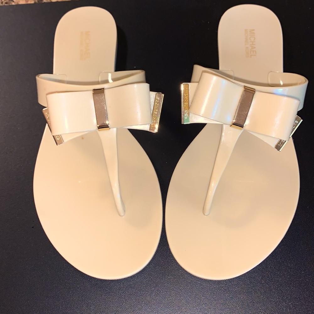 Women’s Michael Kors Jelly Flip Flops